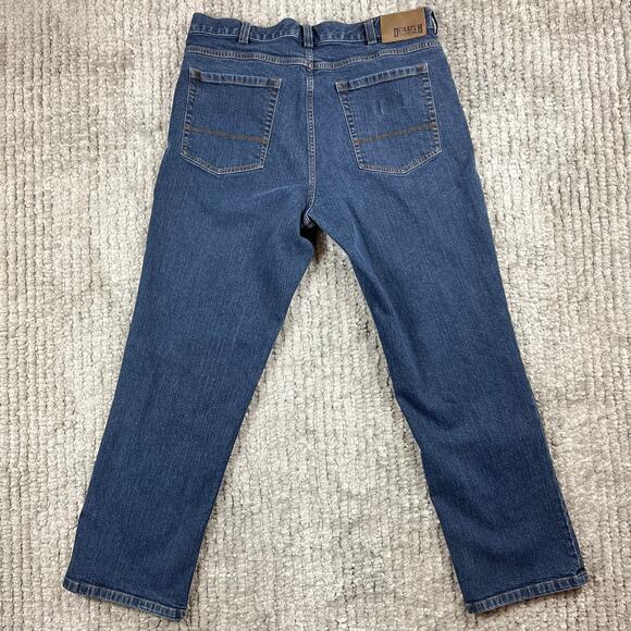 Duluth Flex Weekender Relaxed Fit Jeans Men's 36x30 Medium Wash Workwear - Picture 2 of 13